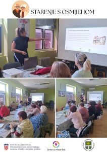 Prva radionica u okviru projekta „STARENJE S OSMIJEHOM“,